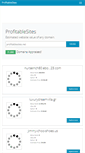 Mobile Screenshot of profitablesites.net